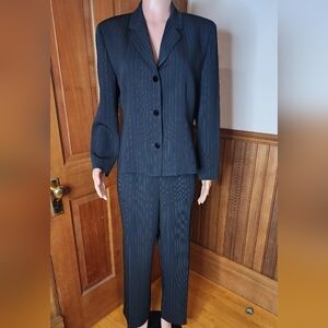 Garfield & Marks Pinstripe Womens Suit Size 14